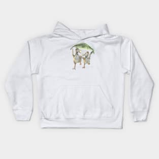 Dodos under the Banana Leaf Kids Hoodie